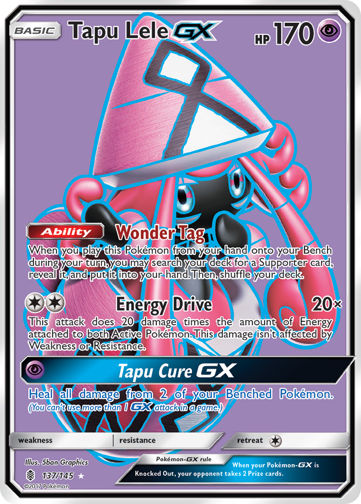 Guardians Rising Tapu Lele GX #137/145
